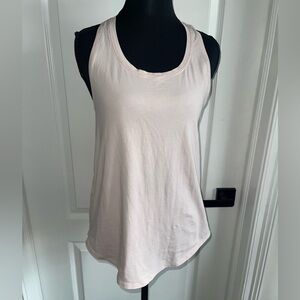 Lululemon Athletica Pink Relaxed Asymmetrical Tank Top